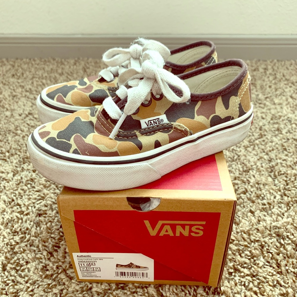 Camouflage Old School Vans